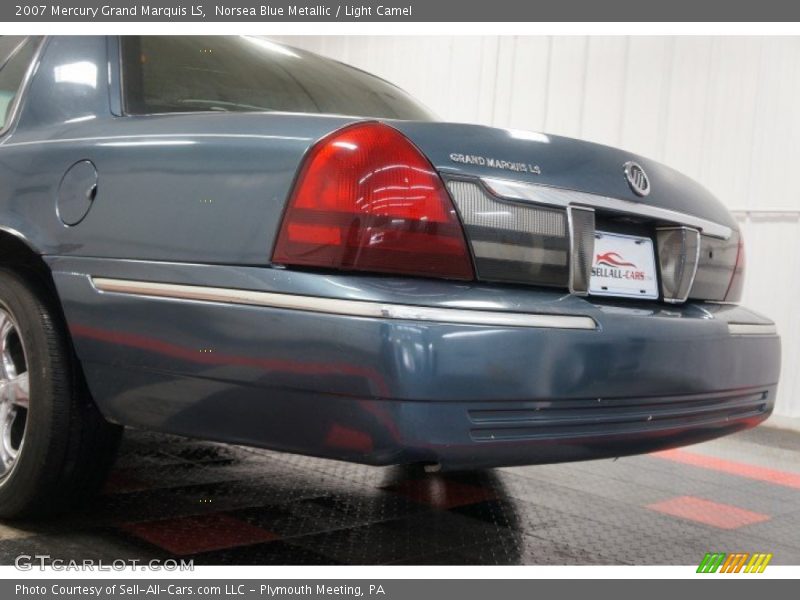 Norsea Blue Metallic / Light Camel 2007 Mercury Grand Marquis LS