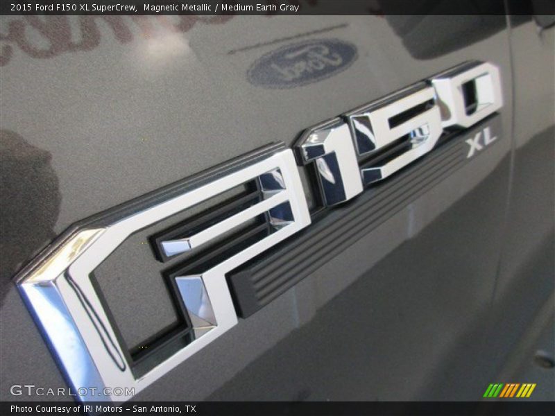 Magnetic Metallic / Medium Earth Gray 2015 Ford F150 XL SuperCrew