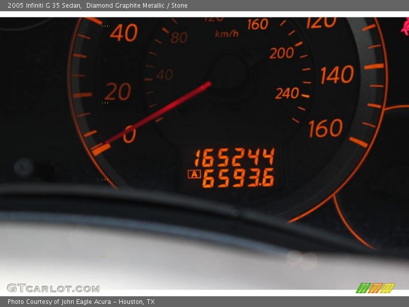 Diamond Graphite Metallic / Stone 2005 Infiniti G 35 Sedan