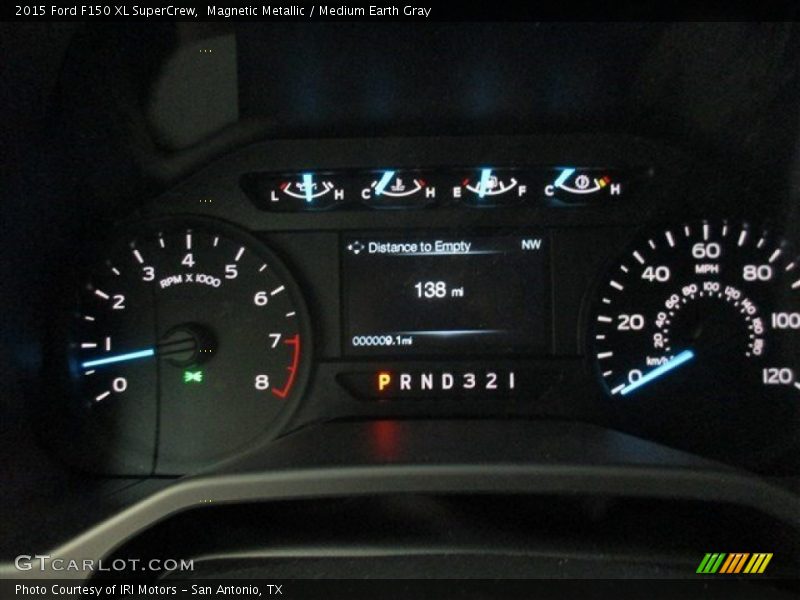 Magnetic Metallic / Medium Earth Gray 2015 Ford F150 XL SuperCrew