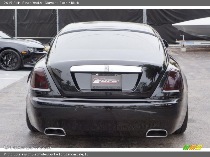 Diamond Black / Black 2015 Rolls-Royce Wraith