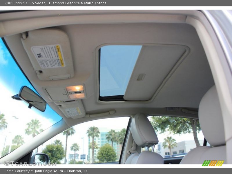 Diamond Graphite Metallic / Stone 2005 Infiniti G 35 Sedan