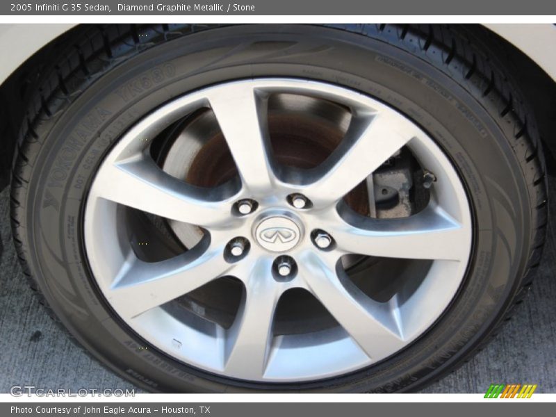 Diamond Graphite Metallic / Stone 2005 Infiniti G 35 Sedan
