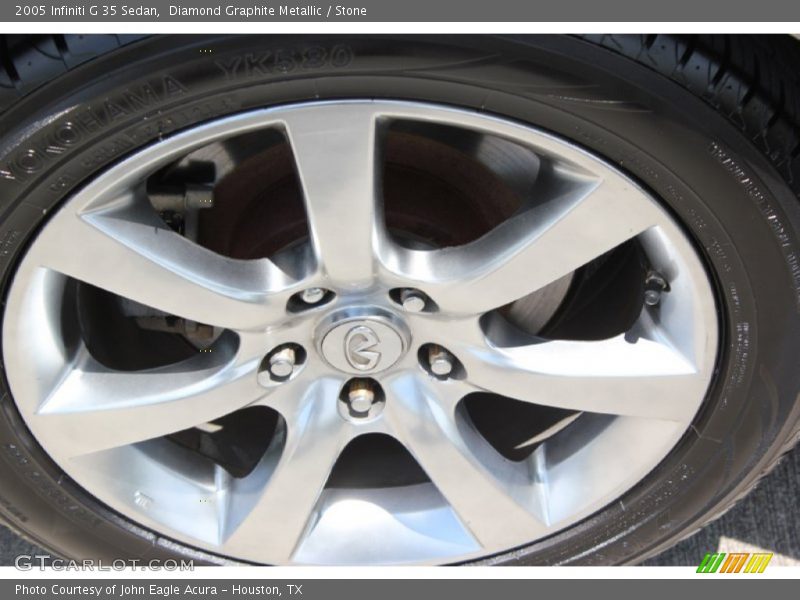 Diamond Graphite Metallic / Stone 2005 Infiniti G 35 Sedan
