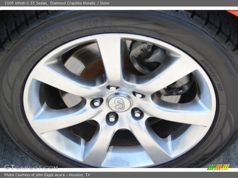 Diamond Graphite Metallic / Stone 2005 Infiniti G 35 Sedan