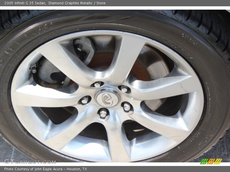 Diamond Graphite Metallic / Stone 2005 Infiniti G 35 Sedan