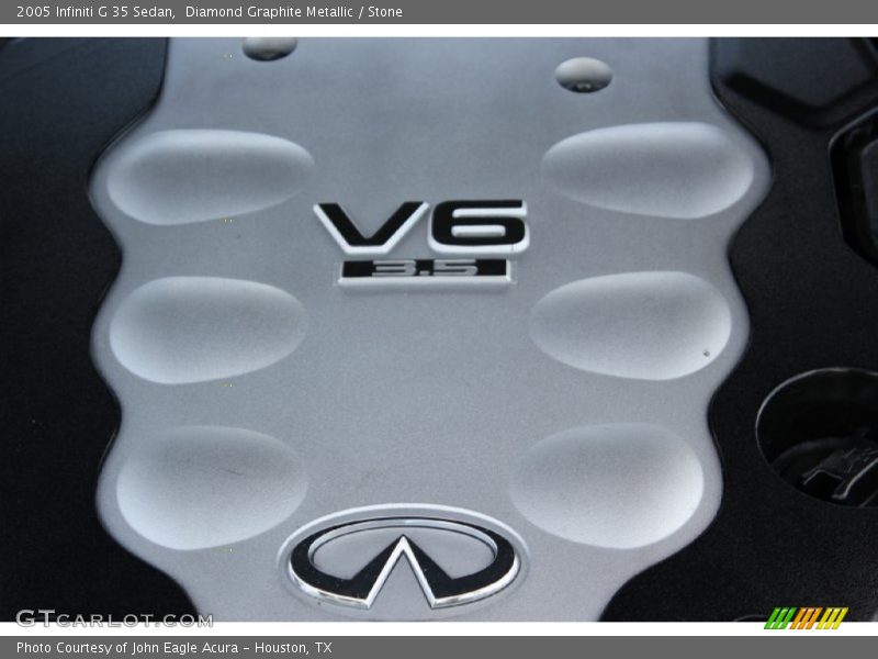 Diamond Graphite Metallic / Stone 2005 Infiniti G 35 Sedan