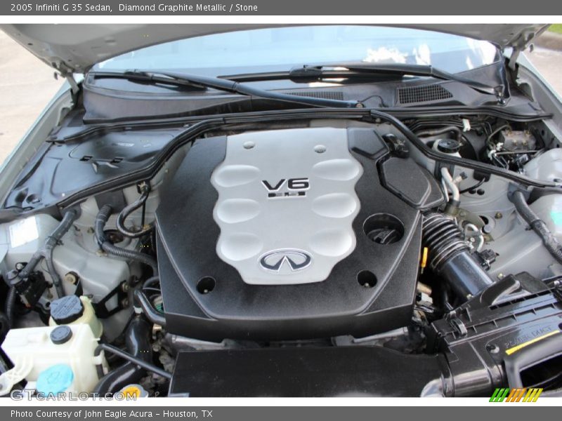 Diamond Graphite Metallic / Stone 2005 Infiniti G 35 Sedan