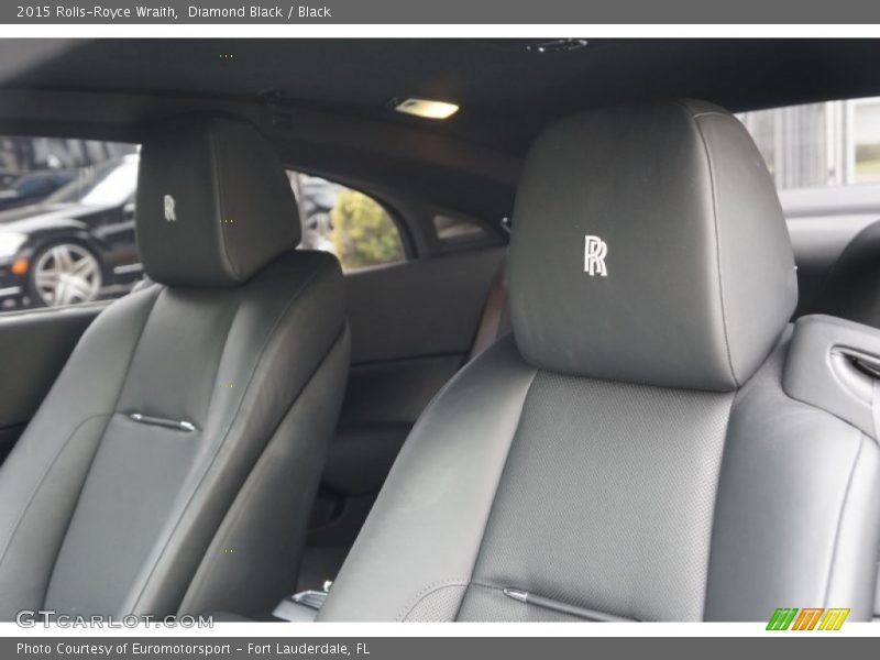 Diamond Black / Black 2015 Rolls-Royce Wraith