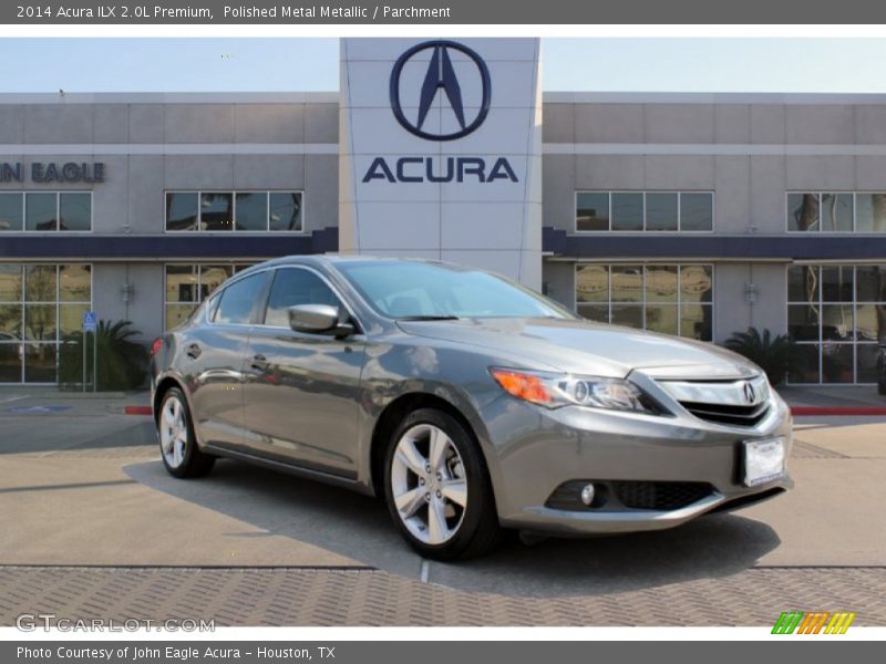 Polished Metal Metallic / Parchment 2014 Acura ILX 2.0L Premium