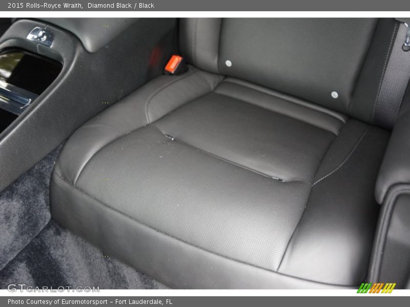 Rear Seat of 2015 Wraith 