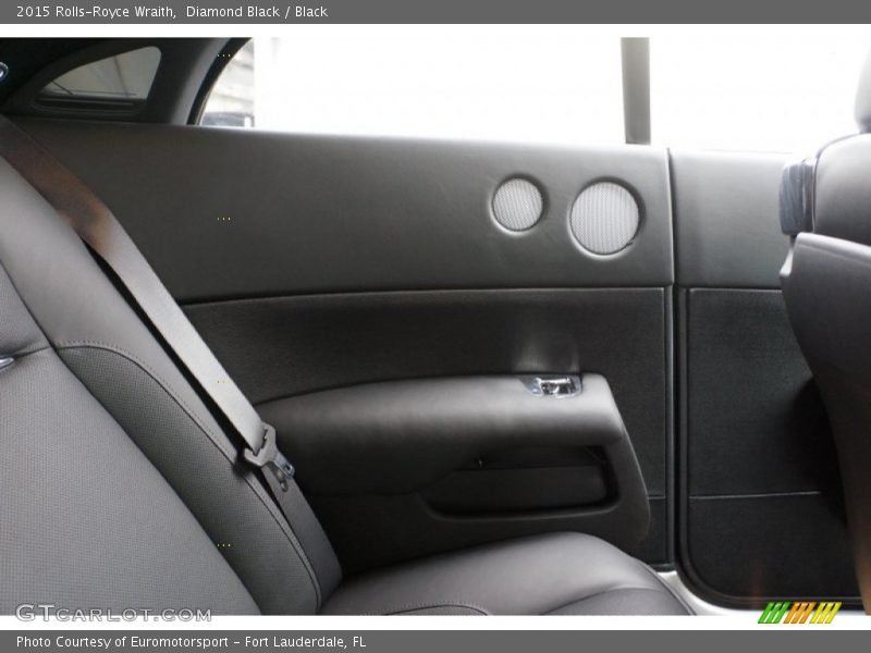 Rear Seat of 2015 Wraith 