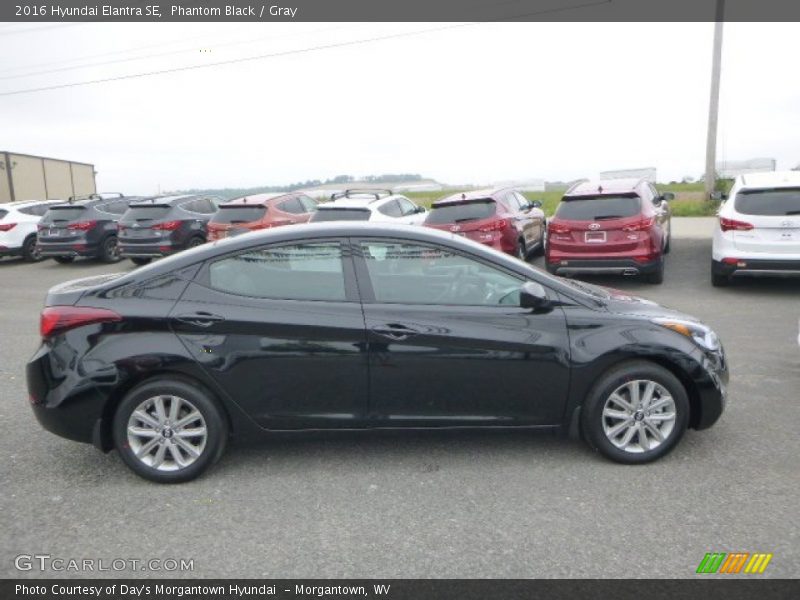 Phantom Black / Gray 2016 Hyundai Elantra SE