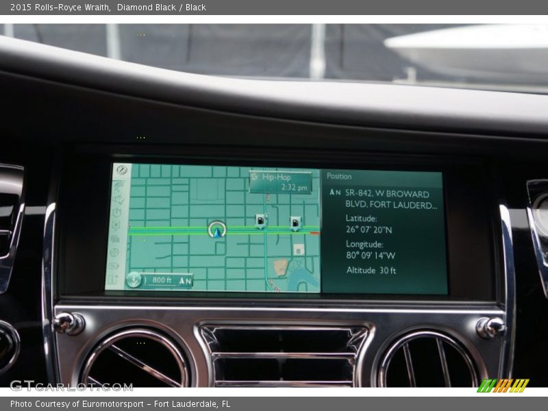 Diamond Black / Black 2015 Rolls-Royce Wraith