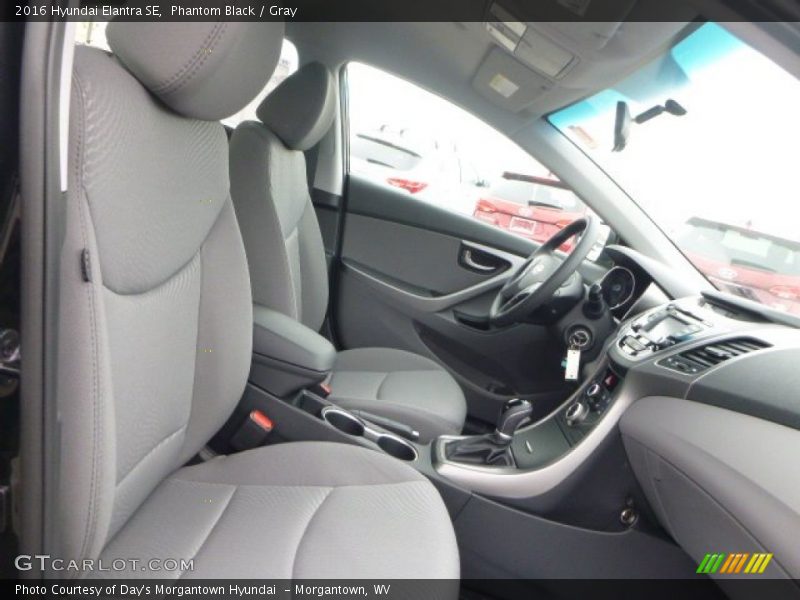 Phantom Black / Gray 2016 Hyundai Elantra SE