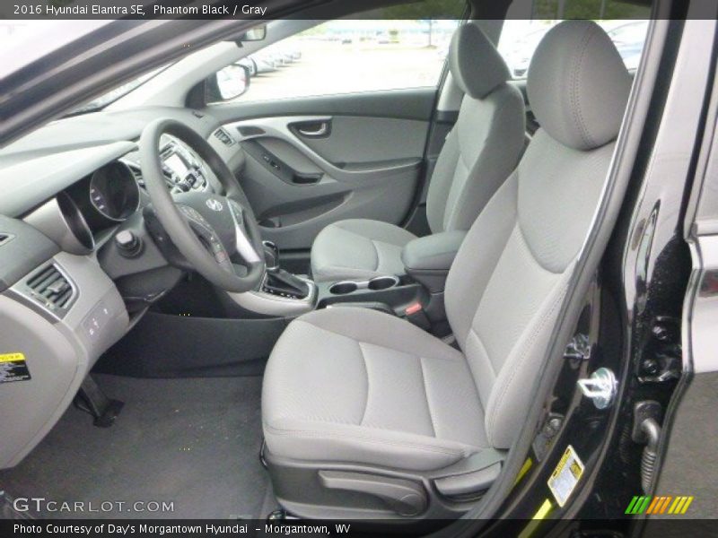 Phantom Black / Gray 2016 Hyundai Elantra SE