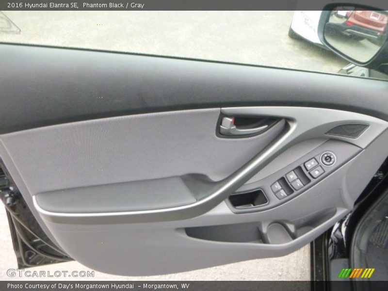 Phantom Black / Gray 2016 Hyundai Elantra SE