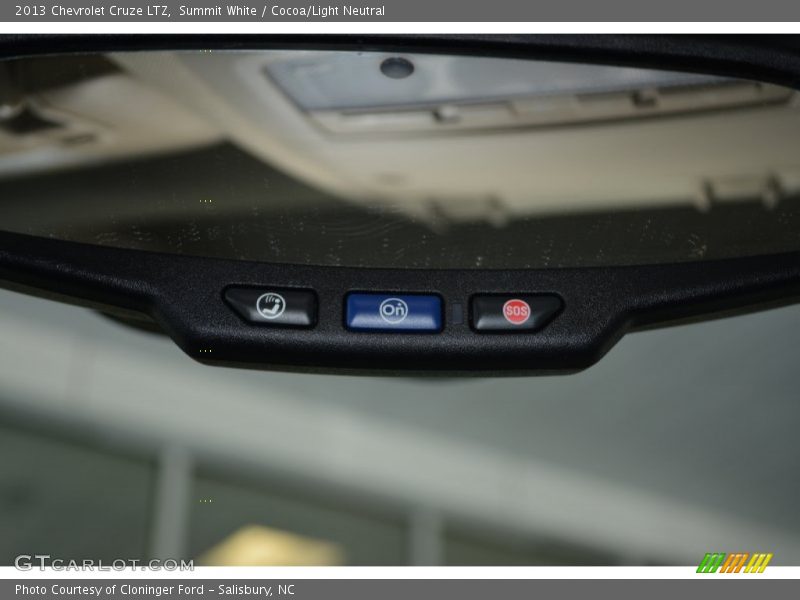Summit White / Cocoa/Light Neutral 2013 Chevrolet Cruze LTZ