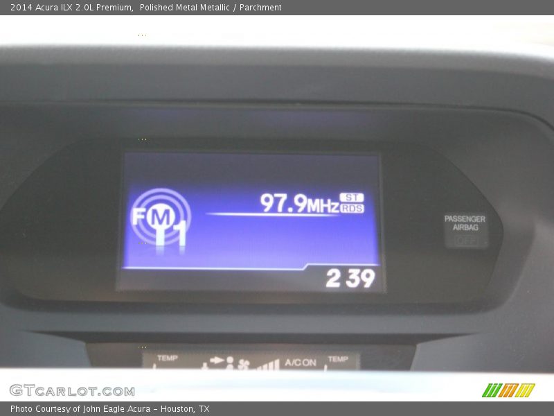 Polished Metal Metallic / Parchment 2014 Acura ILX 2.0L Premium
