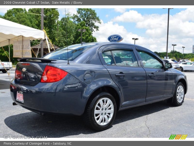 Slate Metallic / Ebony 2009 Chevrolet Cobalt LT Sedan