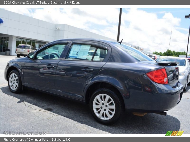 Slate Metallic / Ebony 2009 Chevrolet Cobalt LT Sedan