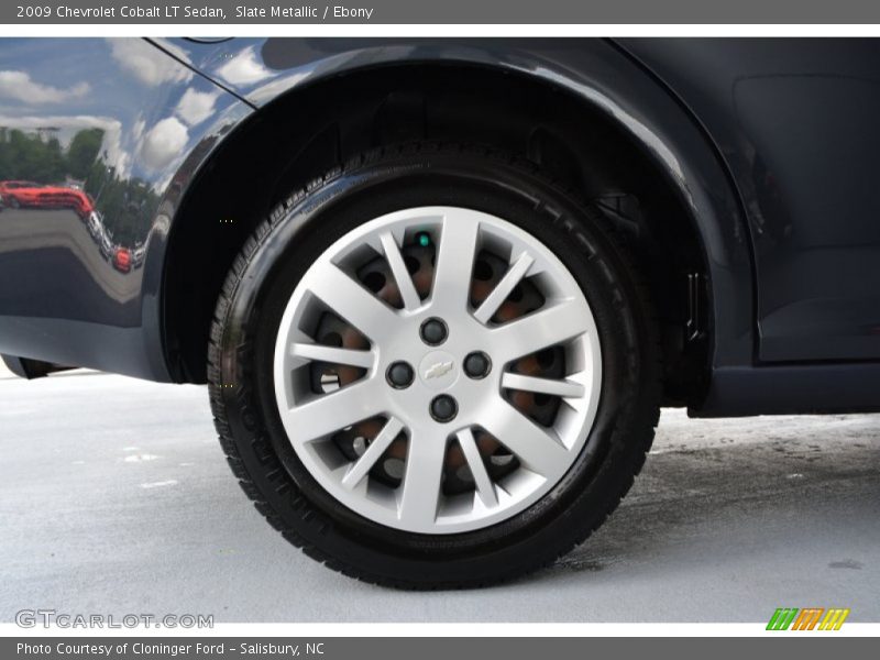 Slate Metallic / Ebony 2009 Chevrolet Cobalt LT Sedan