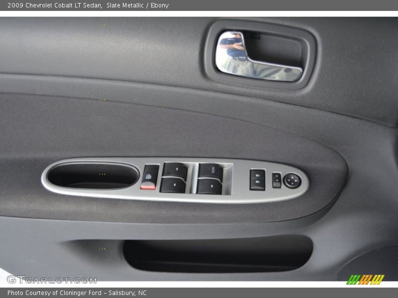 Slate Metallic / Ebony 2009 Chevrolet Cobalt LT Sedan