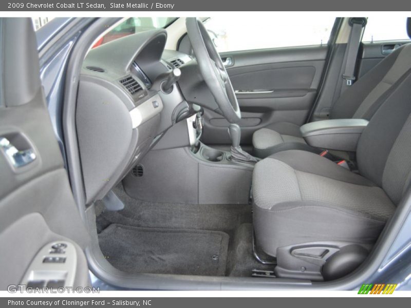 Slate Metallic / Ebony 2009 Chevrolet Cobalt LT Sedan