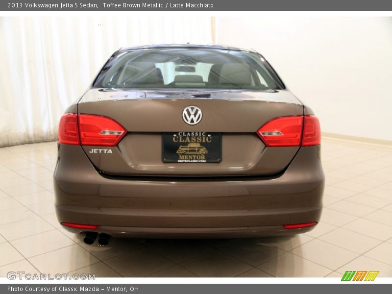 Toffee Brown Metallic / Latte Macchiato 2013 Volkswagen Jetta S Sedan