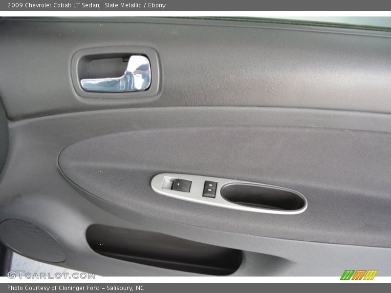 Slate Metallic / Ebony 2009 Chevrolet Cobalt LT Sedan
