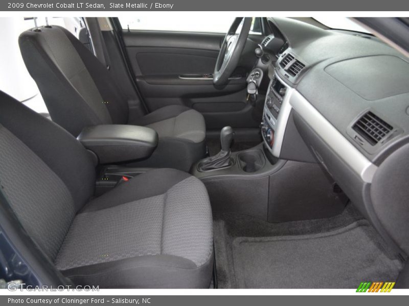 Slate Metallic / Ebony 2009 Chevrolet Cobalt LT Sedan