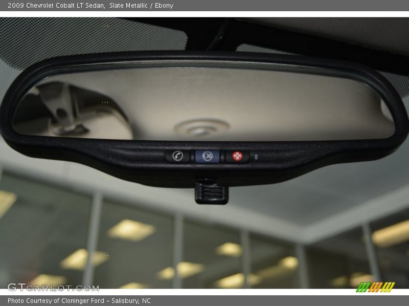 Slate Metallic / Ebony 2009 Chevrolet Cobalt LT Sedan