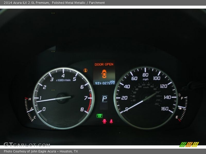 Polished Metal Metallic / Parchment 2014 Acura ILX 2.0L Premium