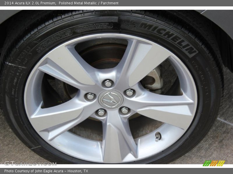 Polished Metal Metallic / Parchment 2014 Acura ILX 2.0L Premium