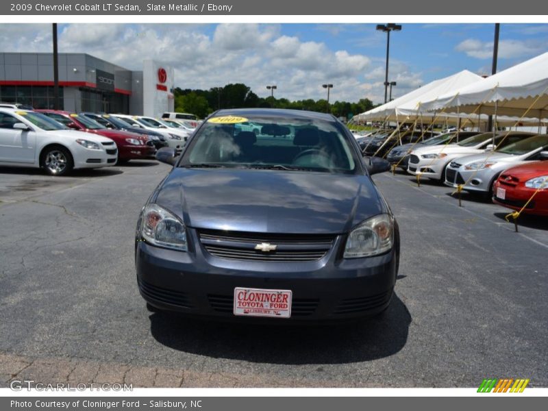 Slate Metallic / Ebony 2009 Chevrolet Cobalt LT Sedan
