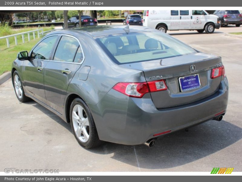 Polished Metal Metallic / Taupe 2009 Acura TSX Sedan