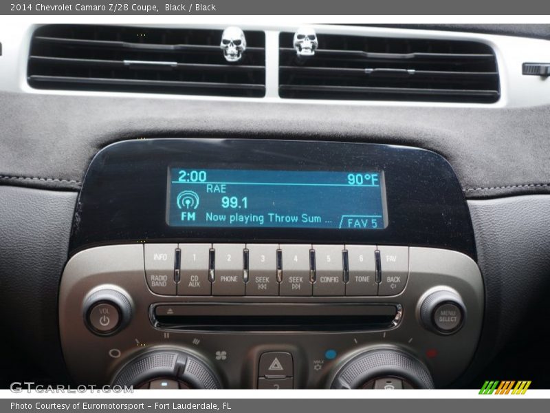 Audio System of 2014 Camaro Z/28 Coupe