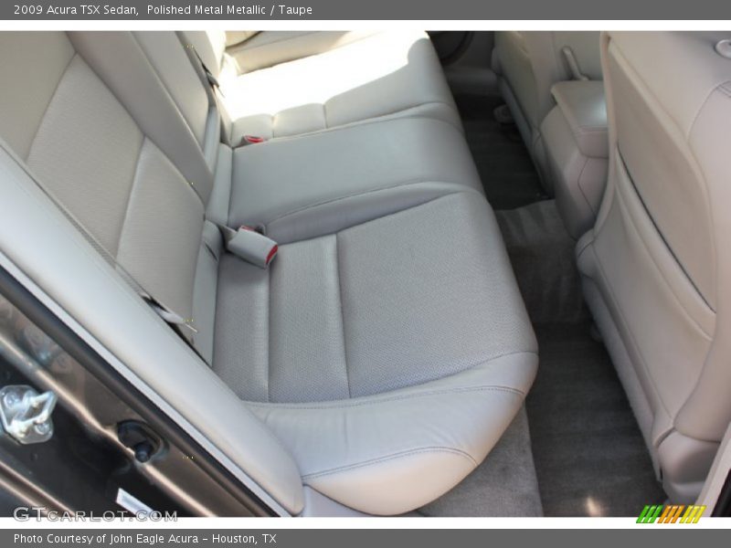 Polished Metal Metallic / Taupe 2009 Acura TSX Sedan