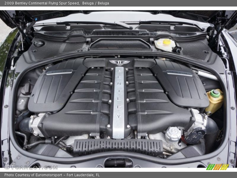  2009 Continental Flying Spur Speed Engine - 6.0 Liter Twin-Turbocharged DOHC 48-Valve VVT W12