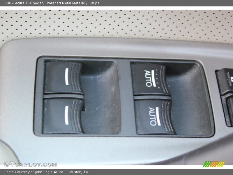 Polished Metal Metallic / Taupe 2009 Acura TSX Sedan