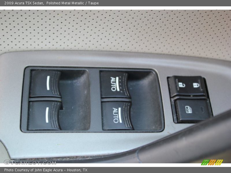 Polished Metal Metallic / Taupe 2009 Acura TSX Sedan