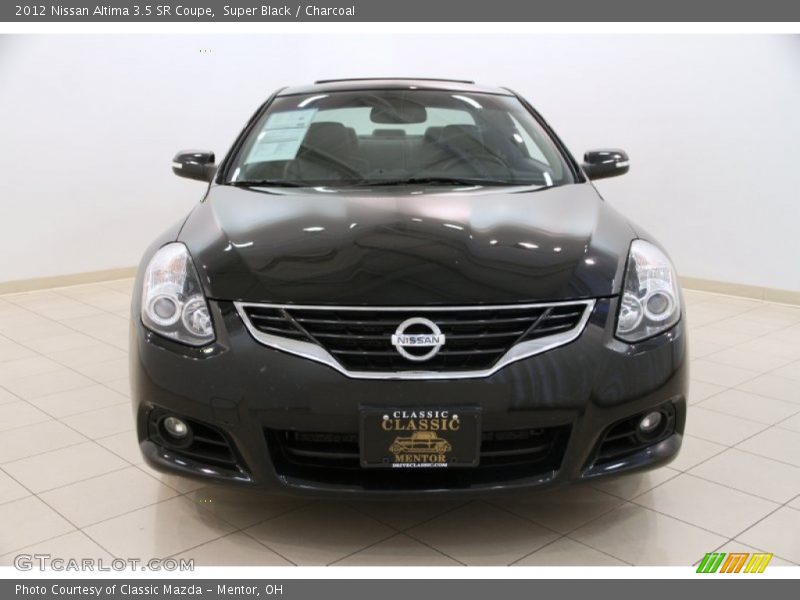 Super Black / Charcoal 2012 Nissan Altima 3.5 SR Coupe