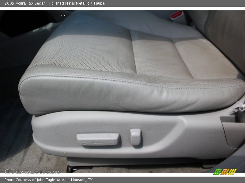 Polished Metal Metallic / Taupe 2009 Acura TSX Sedan
