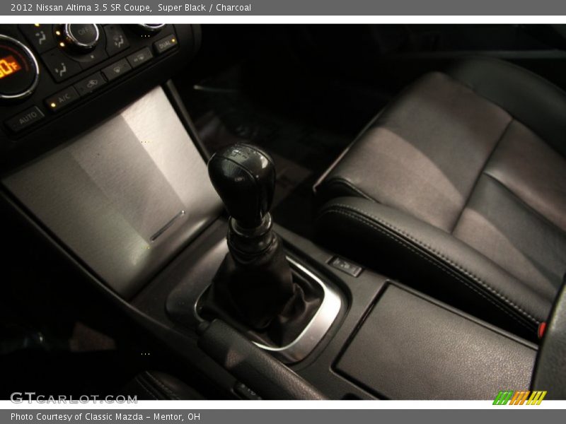Super Black / Charcoal 2012 Nissan Altima 3.5 SR Coupe