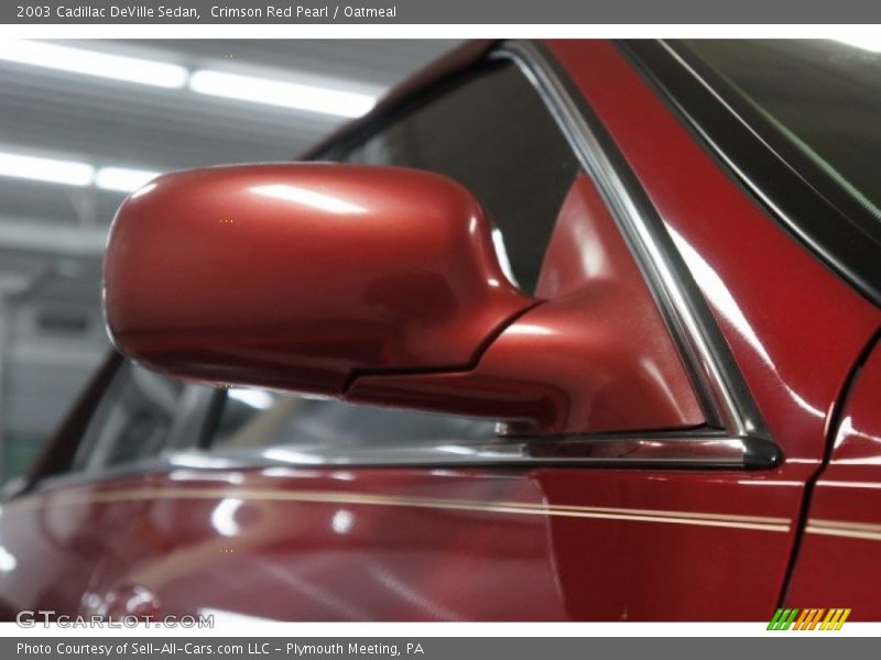 Crimson Red Pearl / Oatmeal 2003 Cadillac DeVille Sedan
