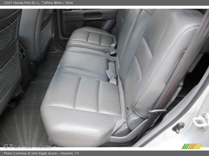 Taffeta White / Olive 2007 Honda Pilot EX-L