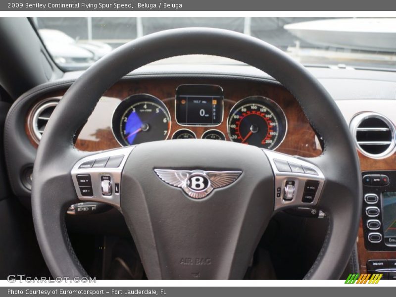  2009 Continental Flying Spur Speed Steering Wheel