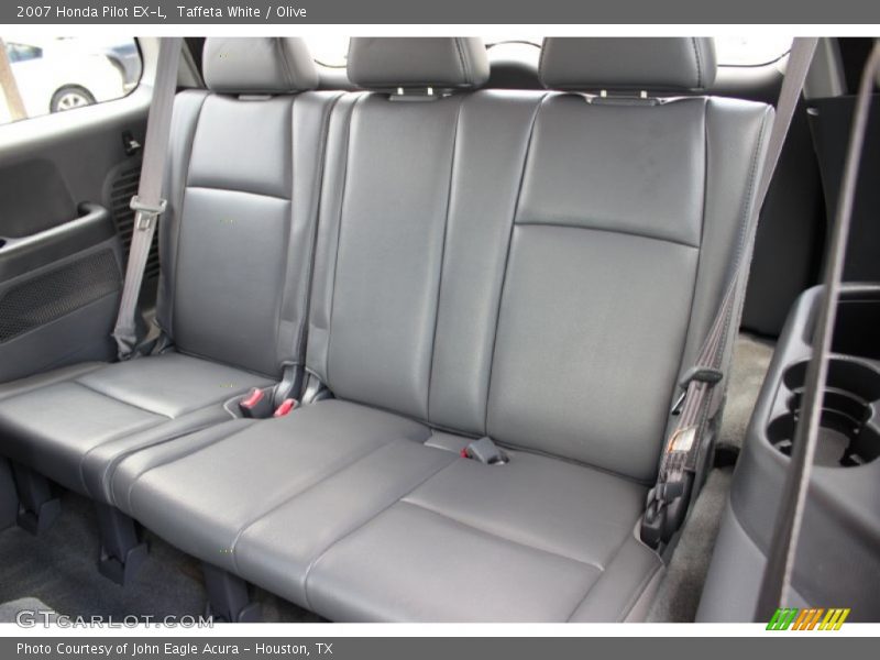 Taffeta White / Olive 2007 Honda Pilot EX-L