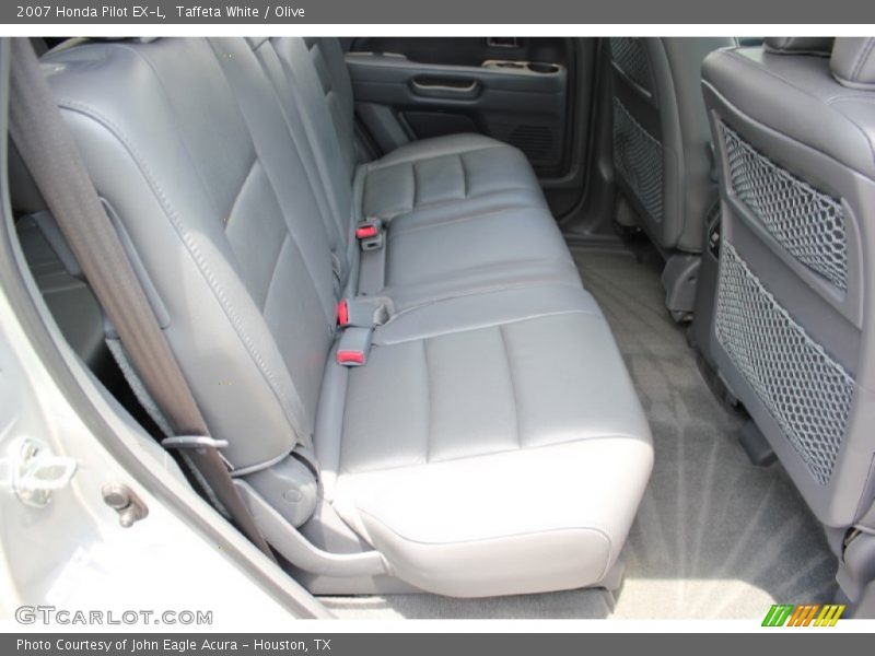 Taffeta White / Olive 2007 Honda Pilot EX-L