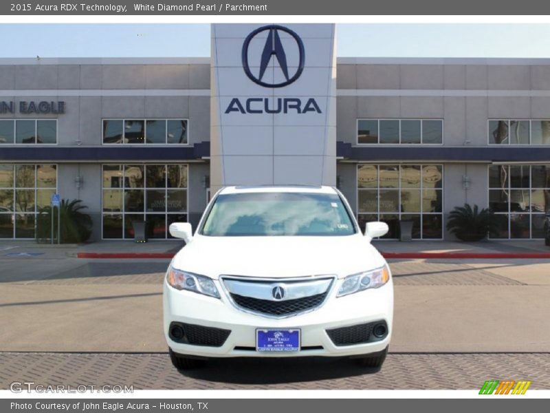 White Diamond Pearl / Parchment 2015 Acura RDX Technology